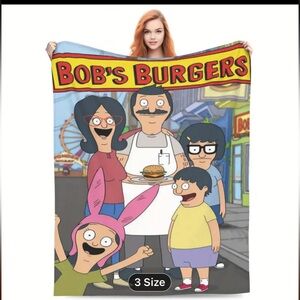 🍔BOBS BURGERS 🍔 THROW BLANKETS 🍔